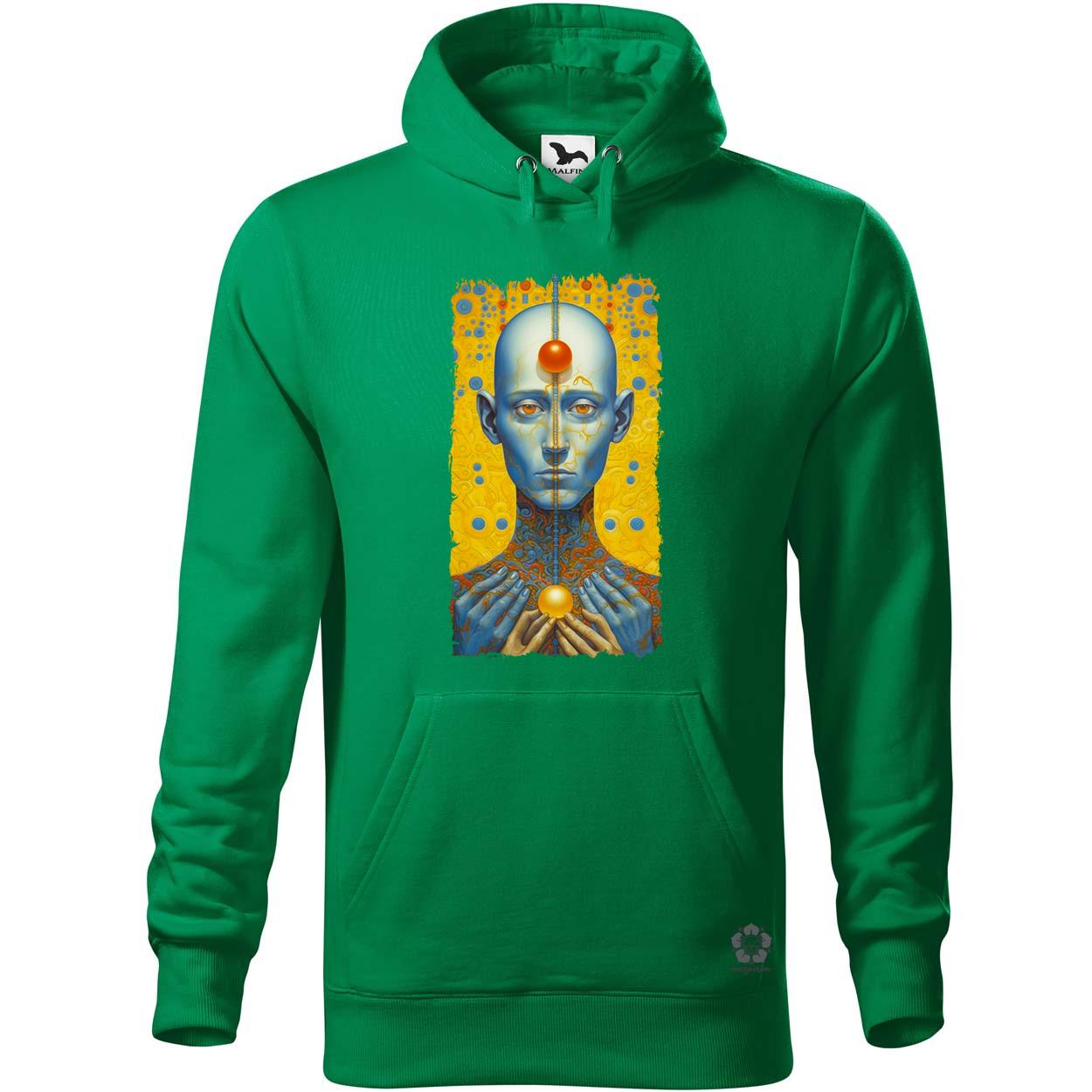 Kék humanoid v1 egyedi  pulóver 