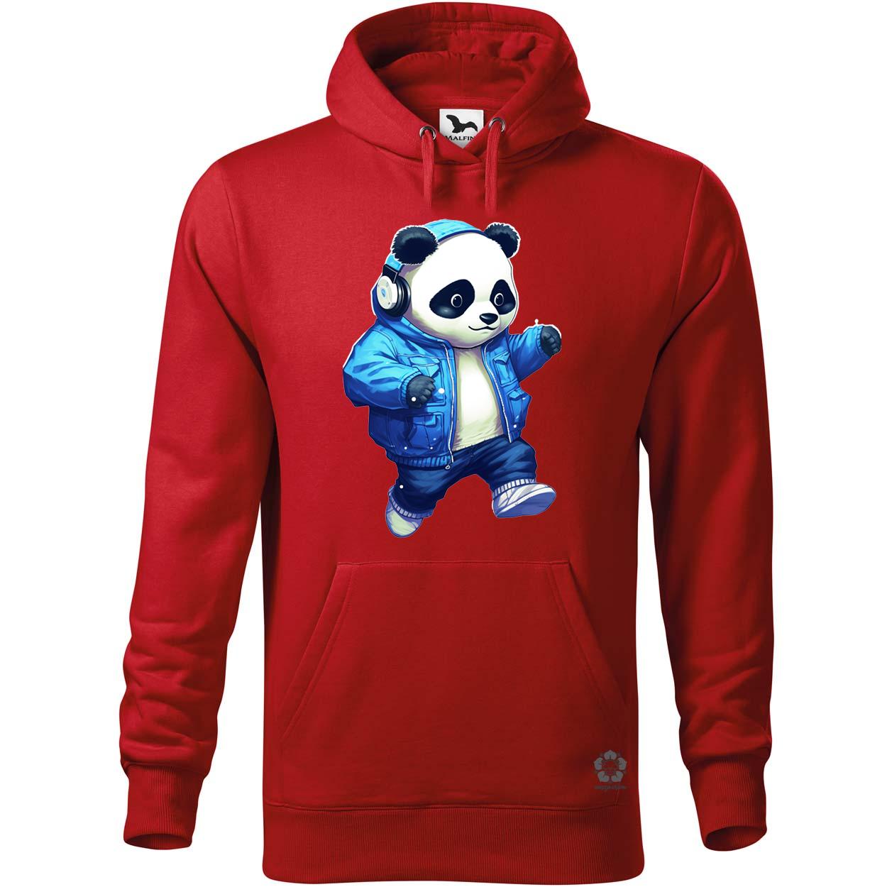 Kék panda srác v3 egyedi  pulóver 