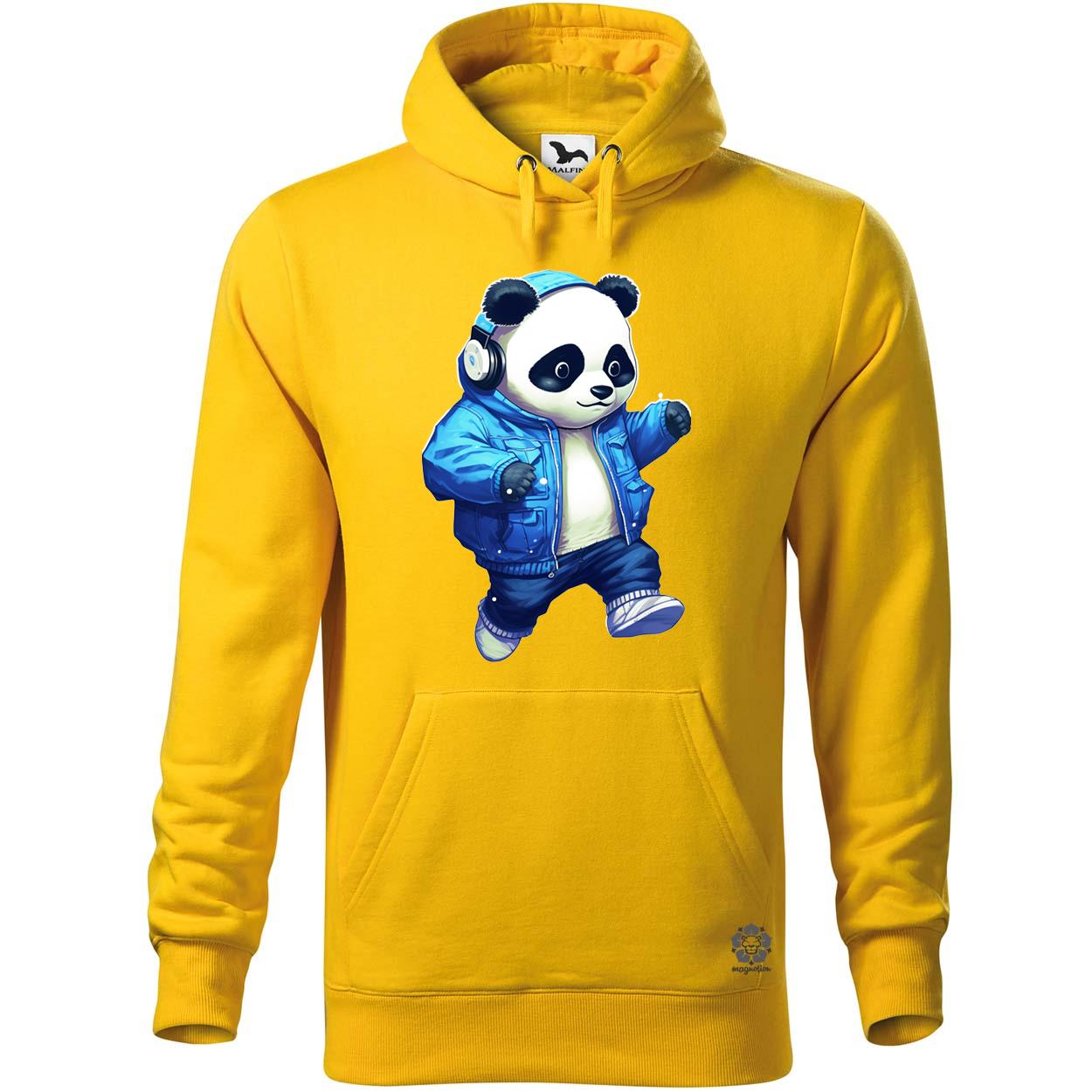 Kék panda srác v3 egyedi  pulóver 