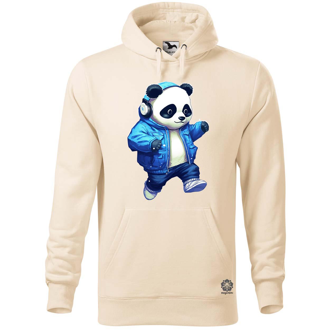 Kék panda srác v3 egyedi  pulóver 