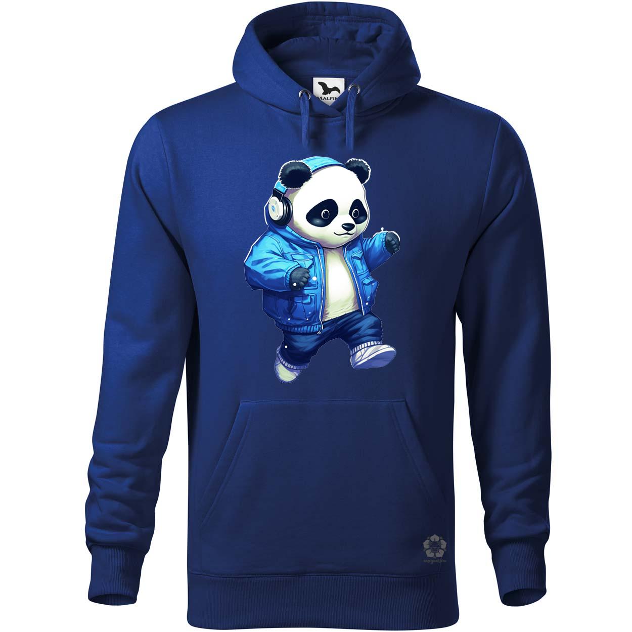 Kék panda srác v3 egyedi  pulóver 