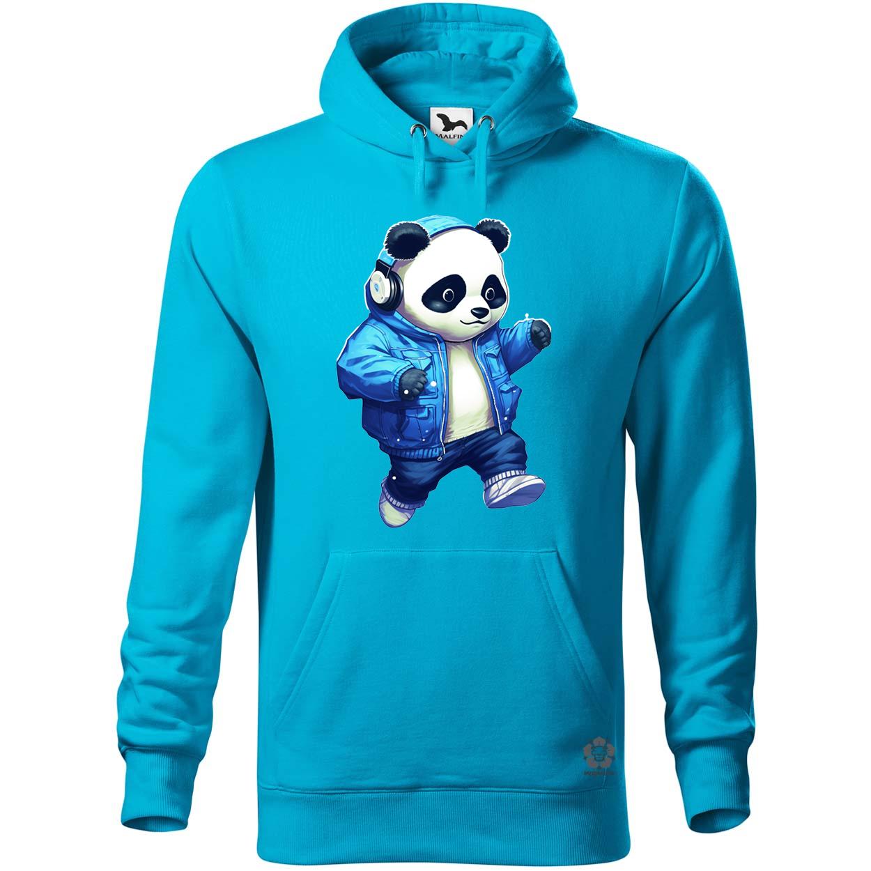 Kék panda srác v3 egyedi  pulóver 