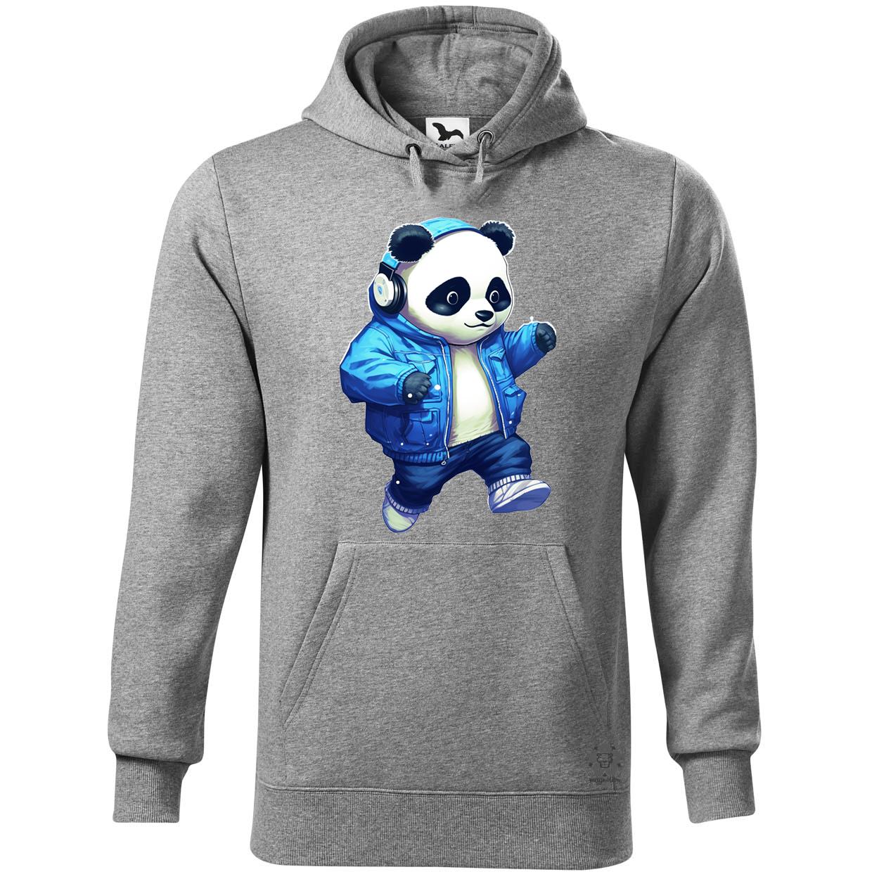 Kék panda srác v3 egyedi  pulóver 
