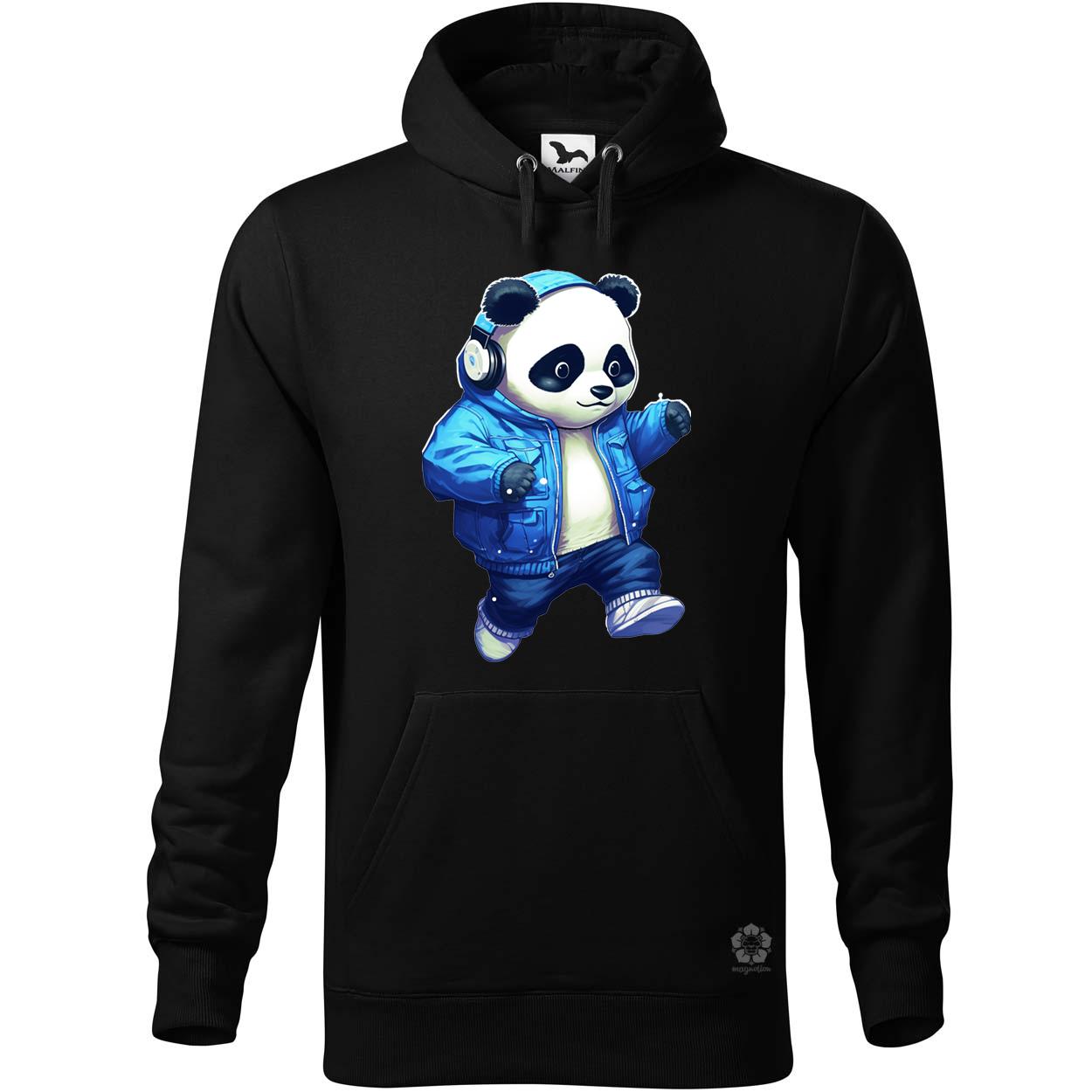 Kék panda srác v3 egyedi  pulóver 