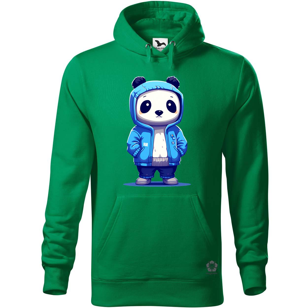 Kék panda srác v4 egyedi  pulóver 