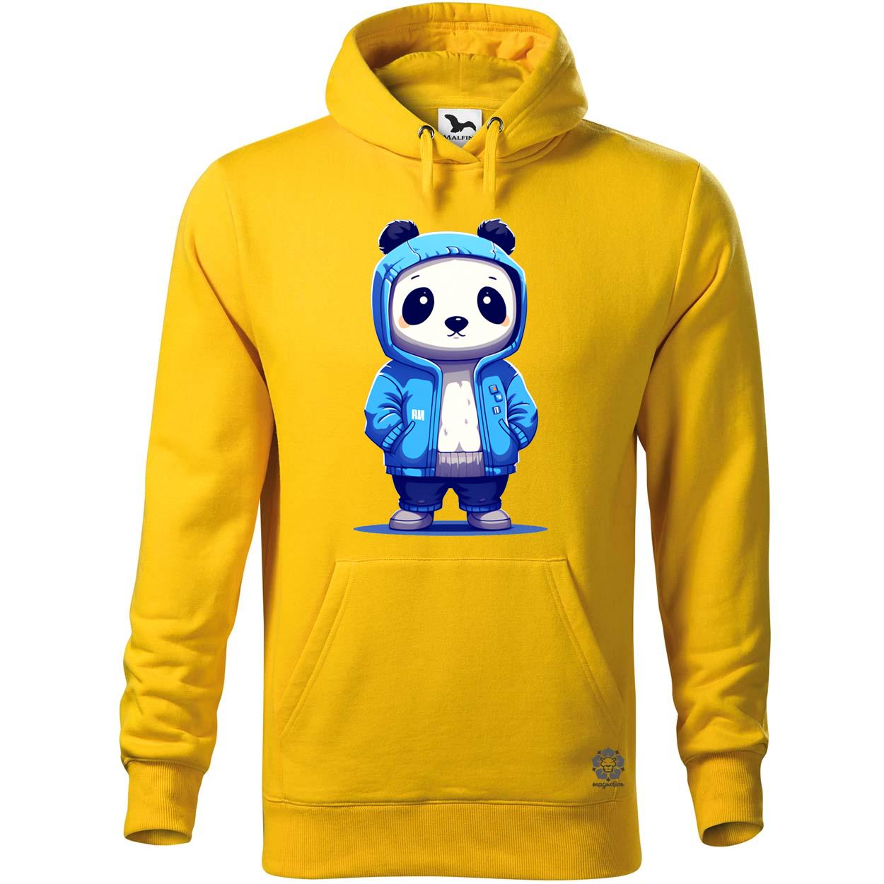 Kék panda srác v4 egyedi  pulóver 