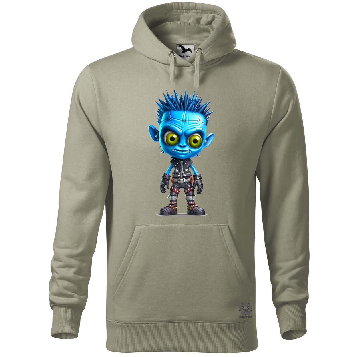 Kék punk srác v1 egyedi  pulóver 