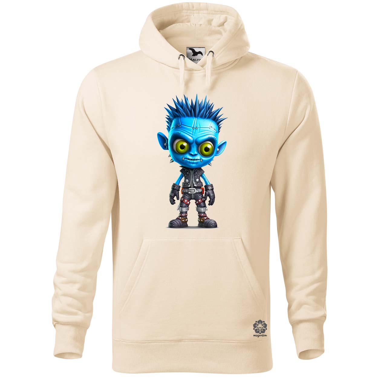 Kék punk srác v1 egyedi  pulóver 