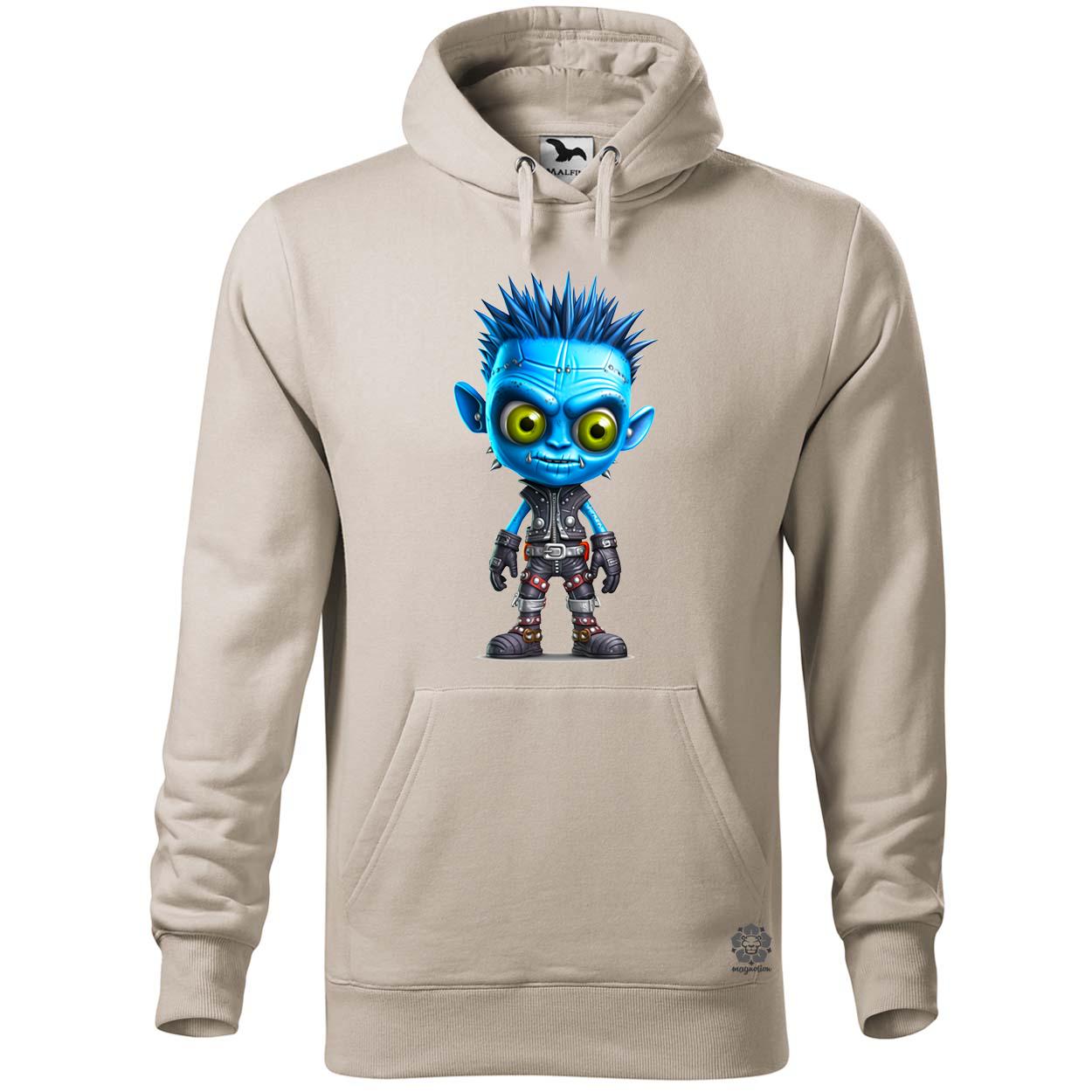 Kék punk srác v1 egyedi  pulóver 