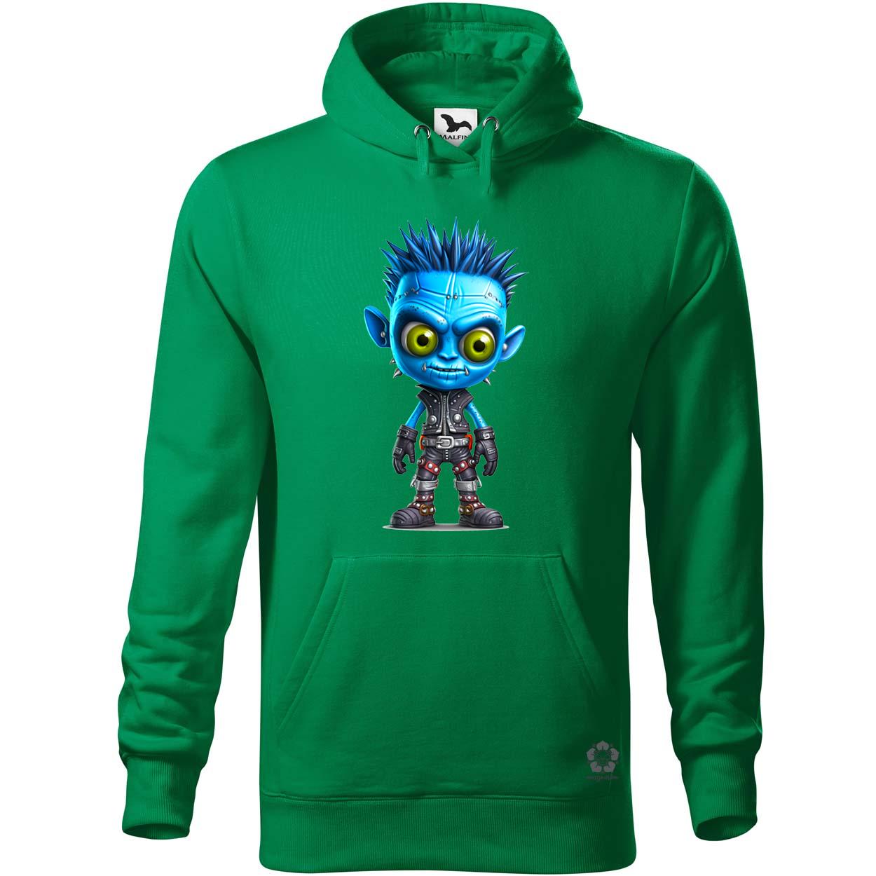 Kék punk srác v1 egyedi  pulóver 