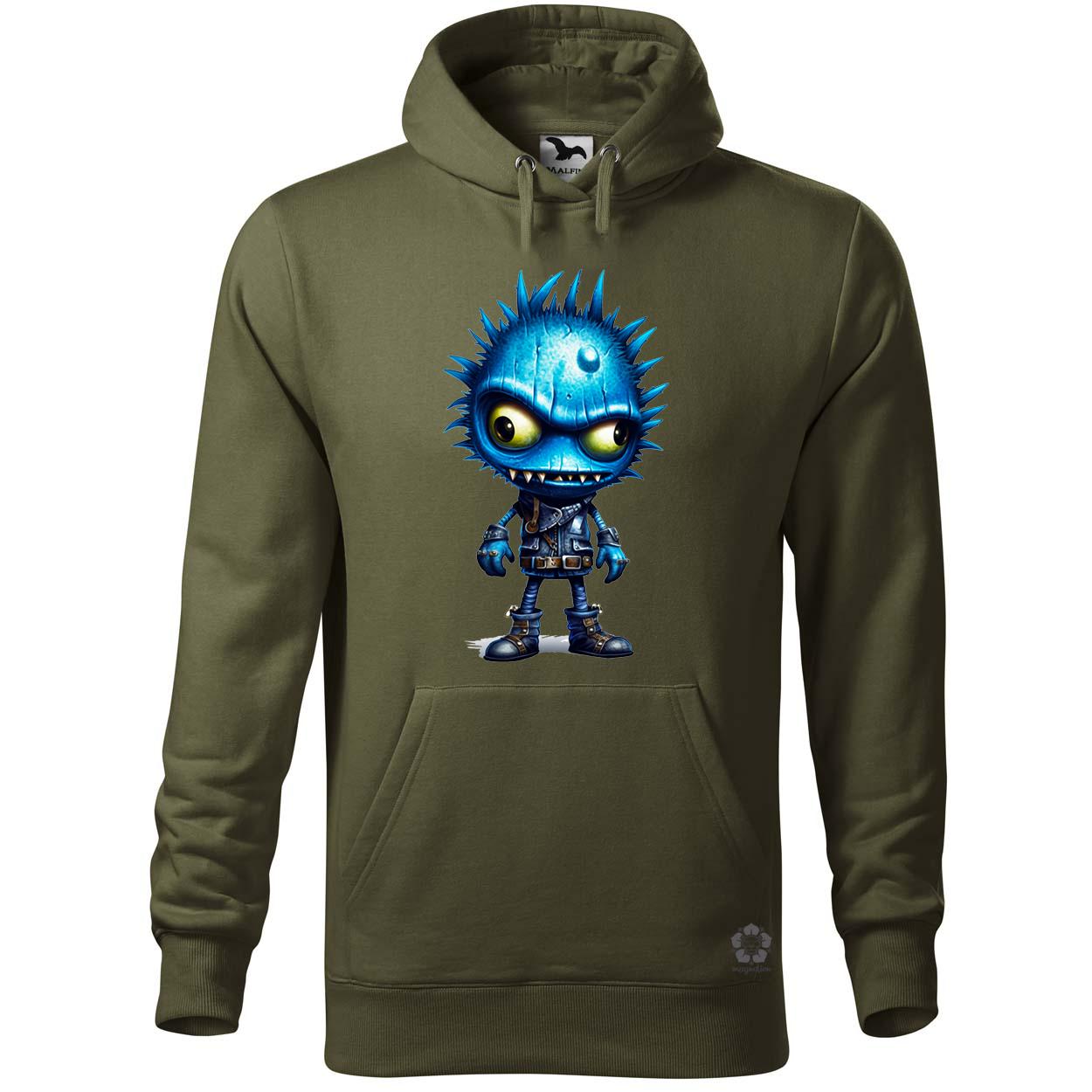 Kék punk srác v3 egyedi  pulóver 