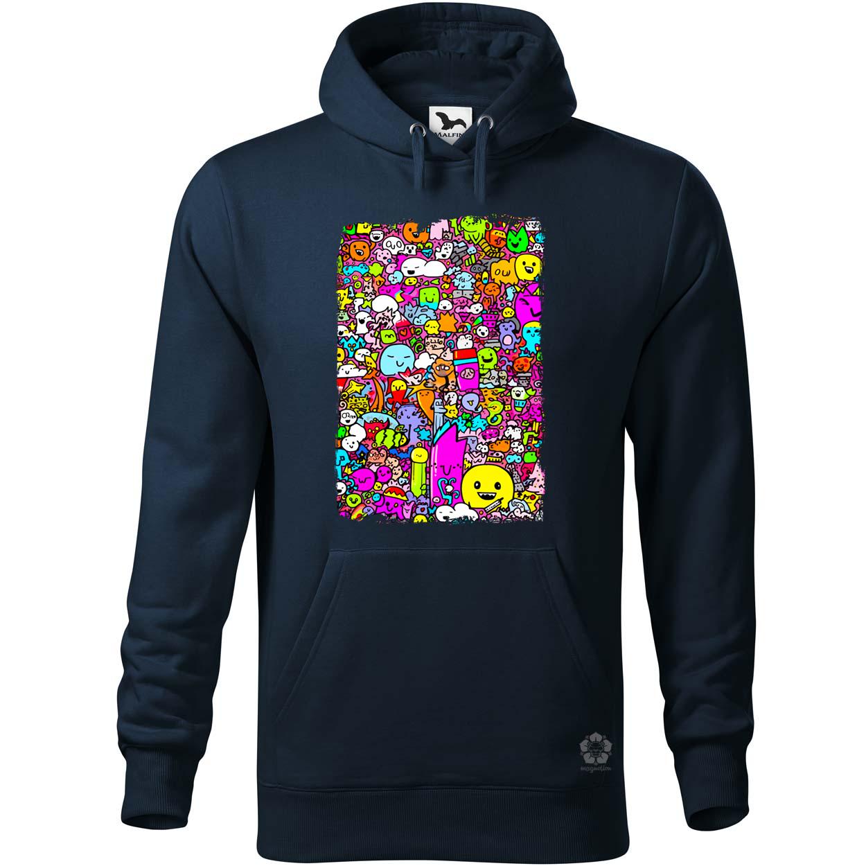 Képzeletbeli barátok kollázs v3 egyedi  pulóver 