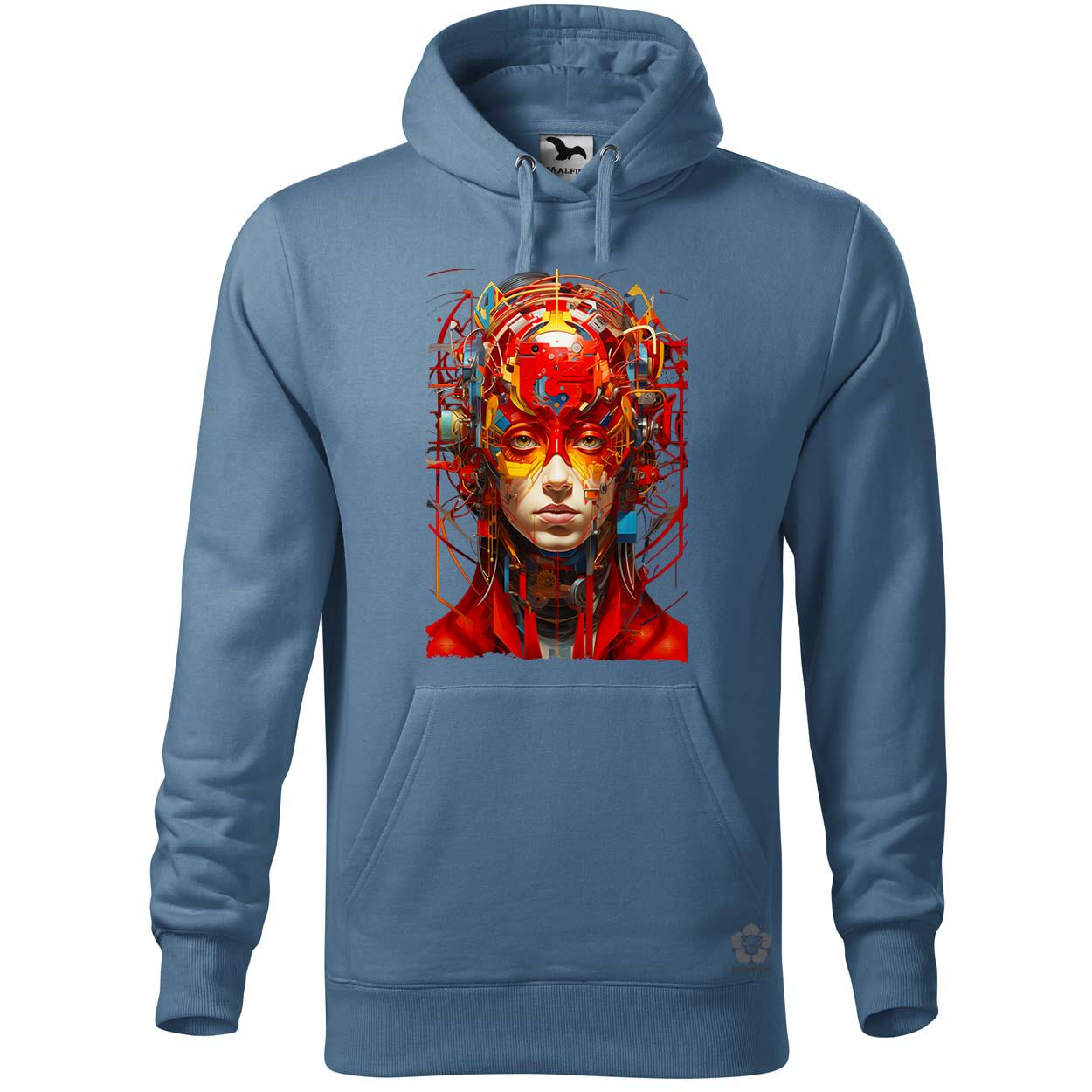 Kiborg fantázia v1 egyedi  pulóver 
