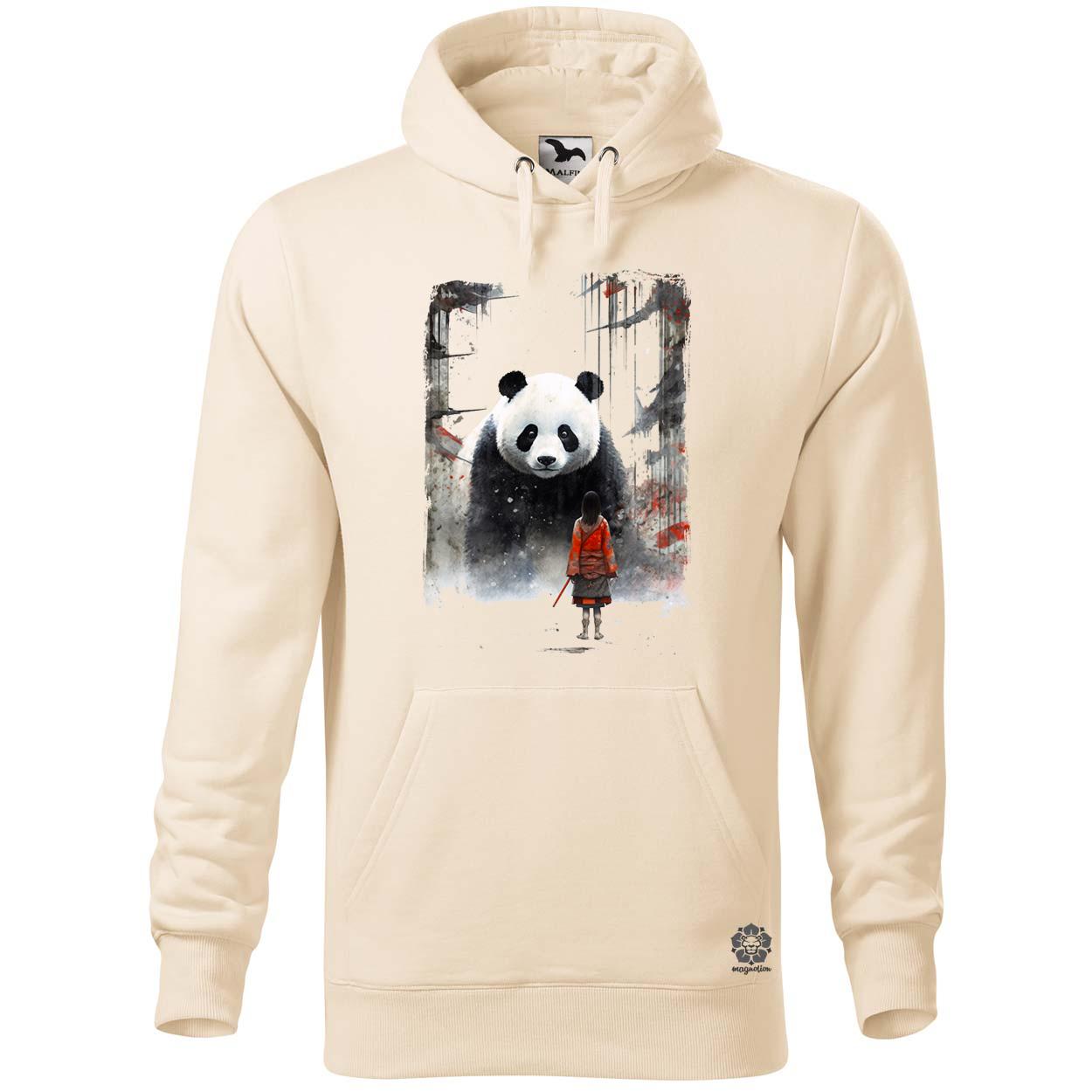 Lány és Panda v3 egyedi  pulóver 