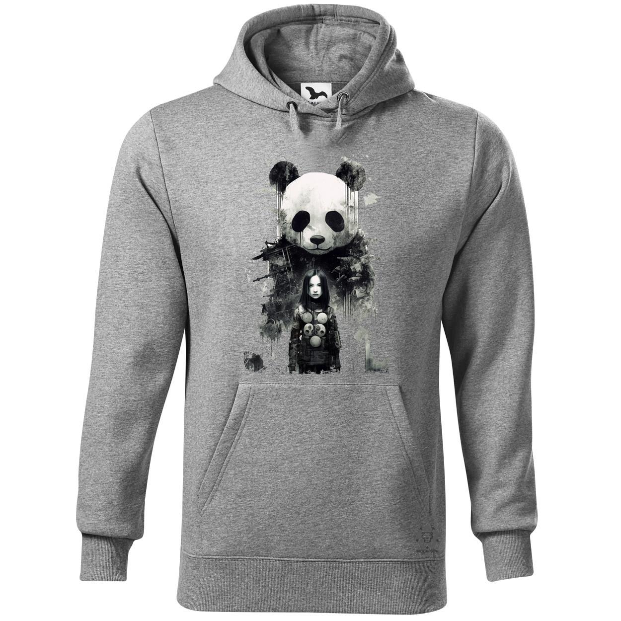Lány és Panda v4 egyedi  pulóver 