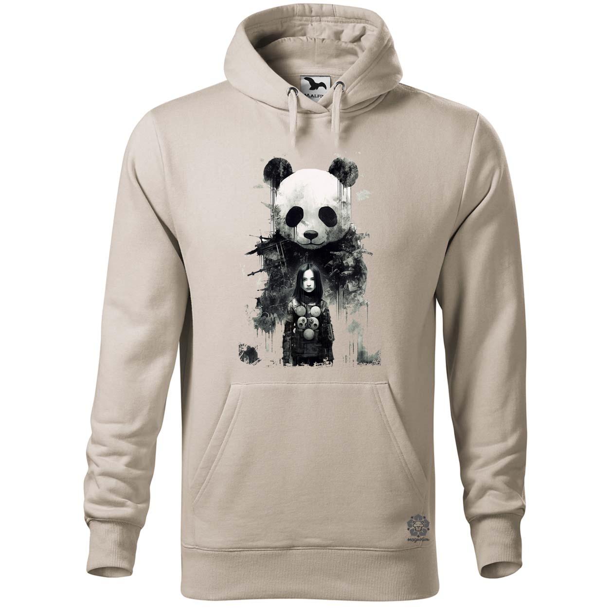 Lány és Panda v4 egyedi  pulóver 