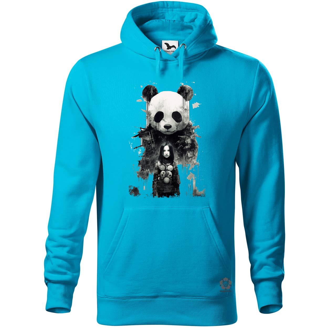 Lány és Panda v4 egyedi  pulóver 