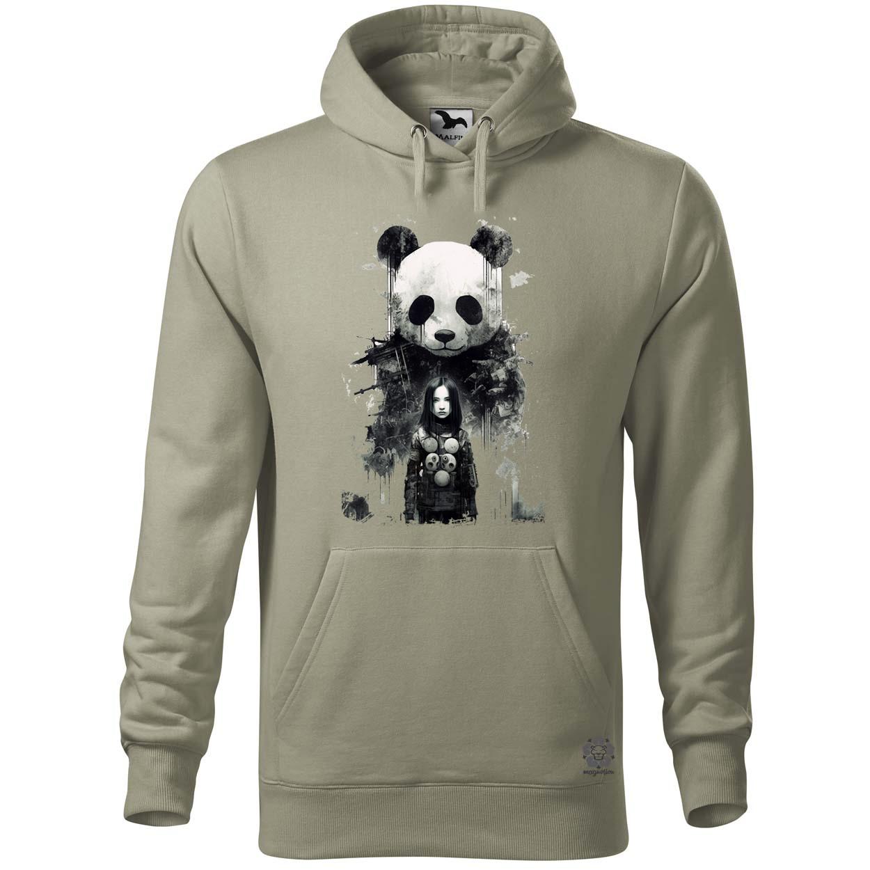 Lány és Panda v4 egyedi  pulóver 