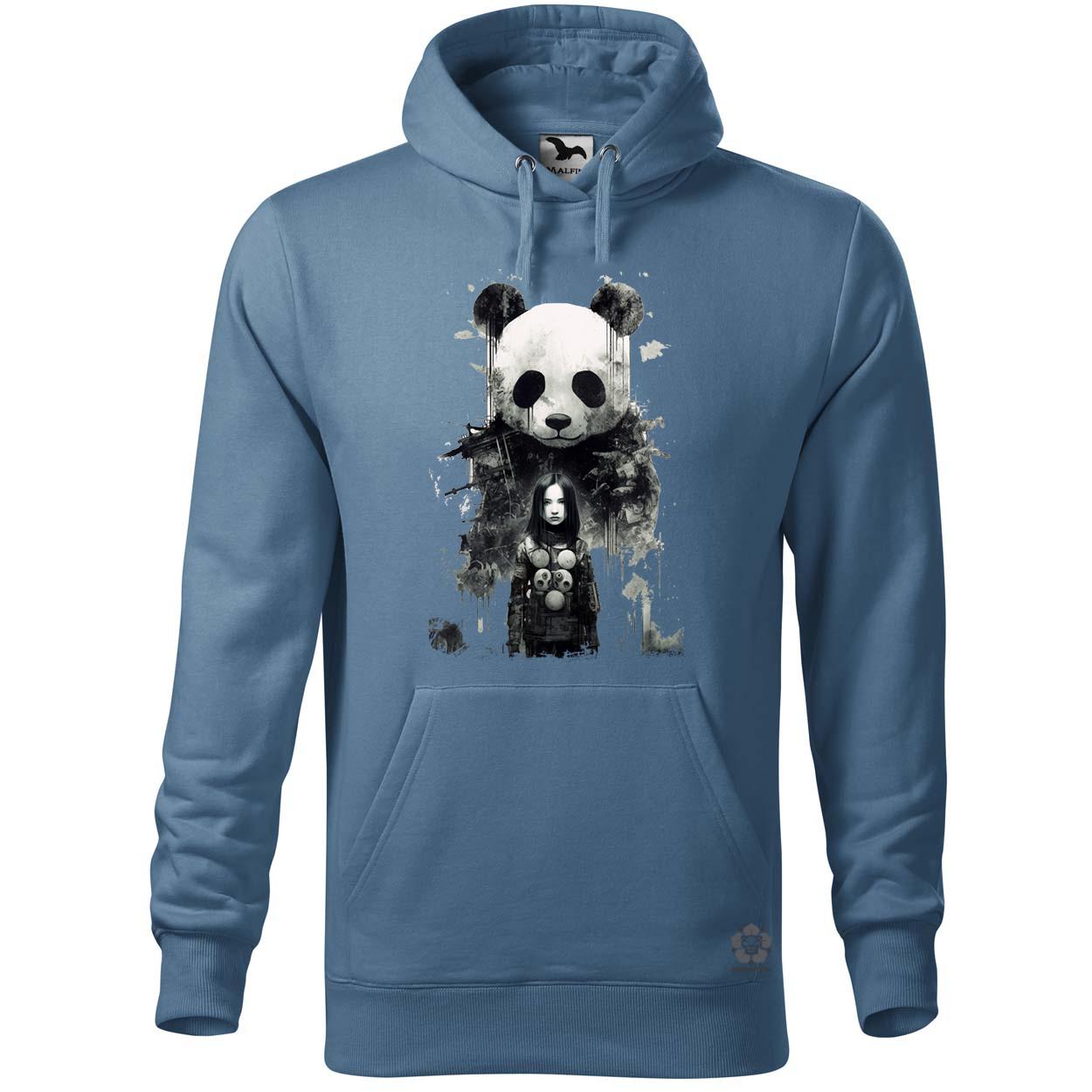 Lány és Panda v4 egyedi  pulóver 