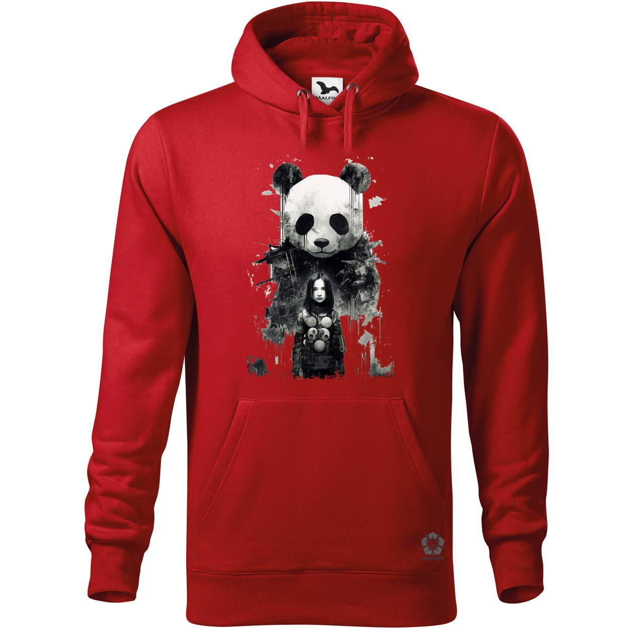 Lány és Panda v4 egyedi  pulóver 