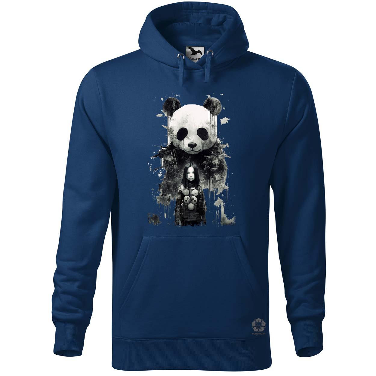 Lány és Panda v4 egyedi  pulóver 
