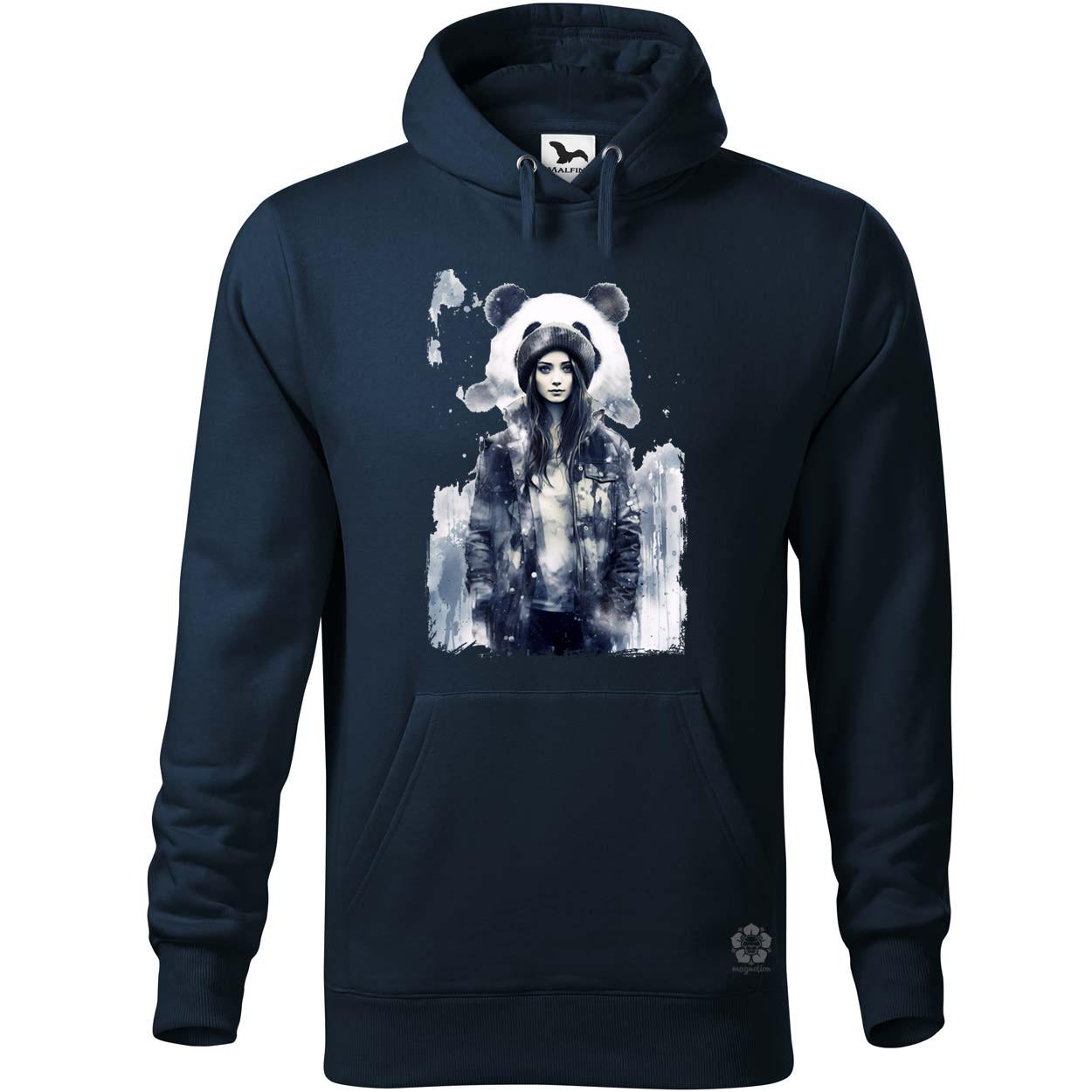 Lány és Panda v5 egyedi  pulóver 