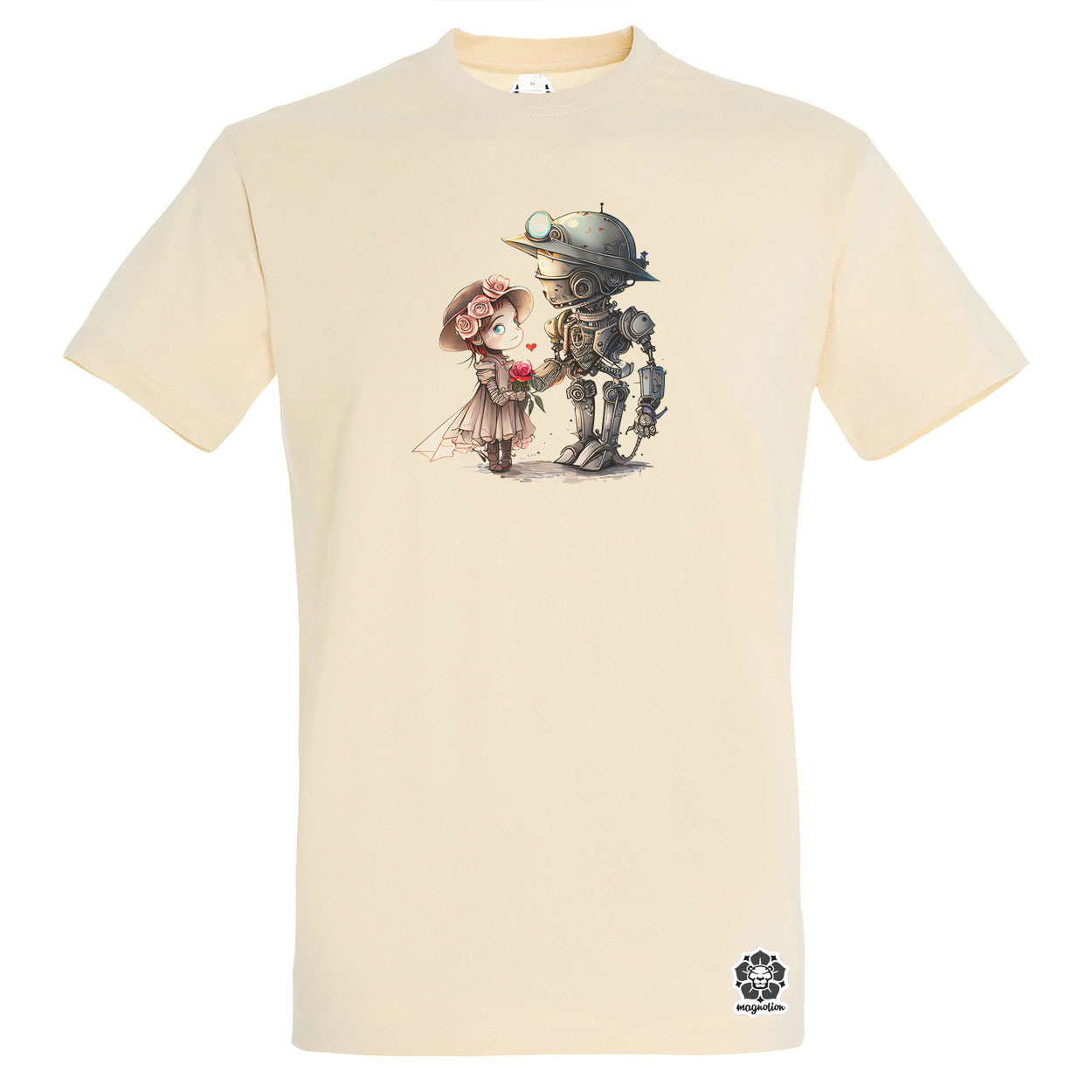 Steampunk szerelem v2 egyedi póló 