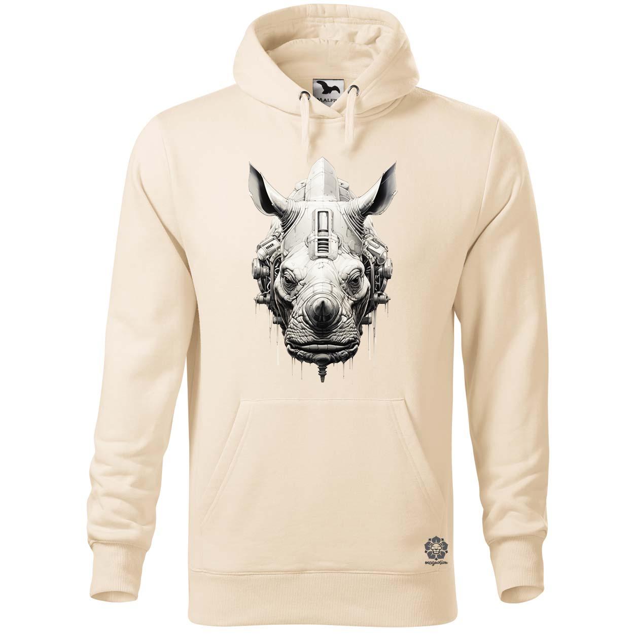 Kiborg orrszarvú v3 egyedi  pulóver 
