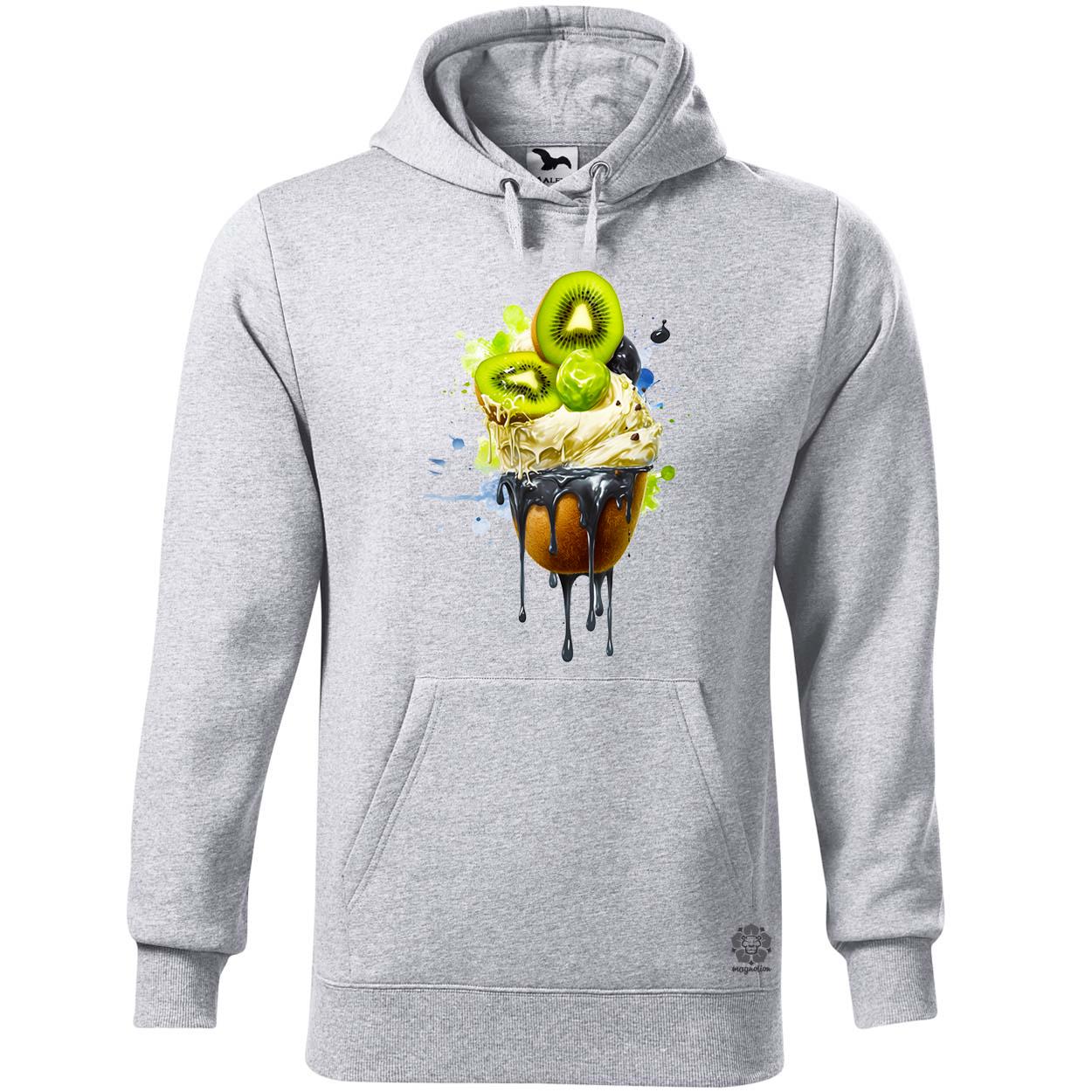Kiwi fagyi fantázia v1 egyedi  pulóver 