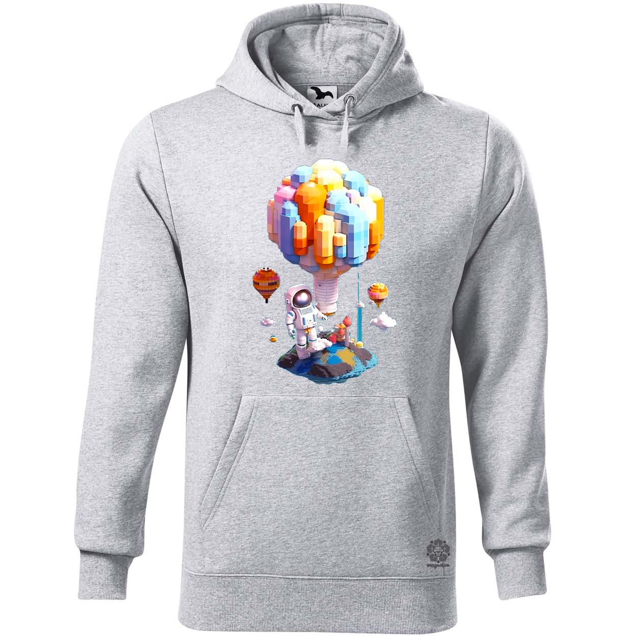 Kocka fantázia v2 egyedi  pulóver 