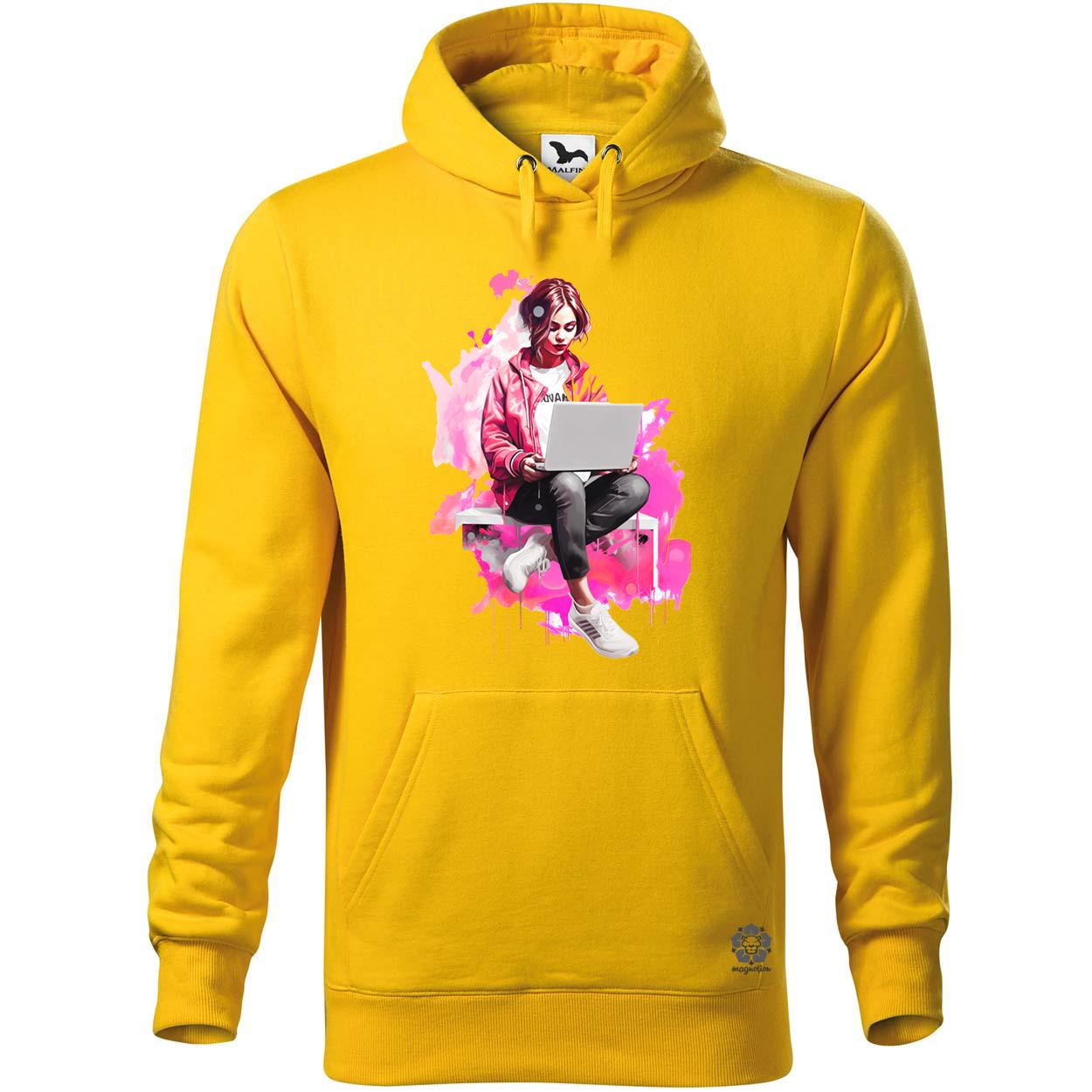 Kocka lány v2 egyedi  pulóver 