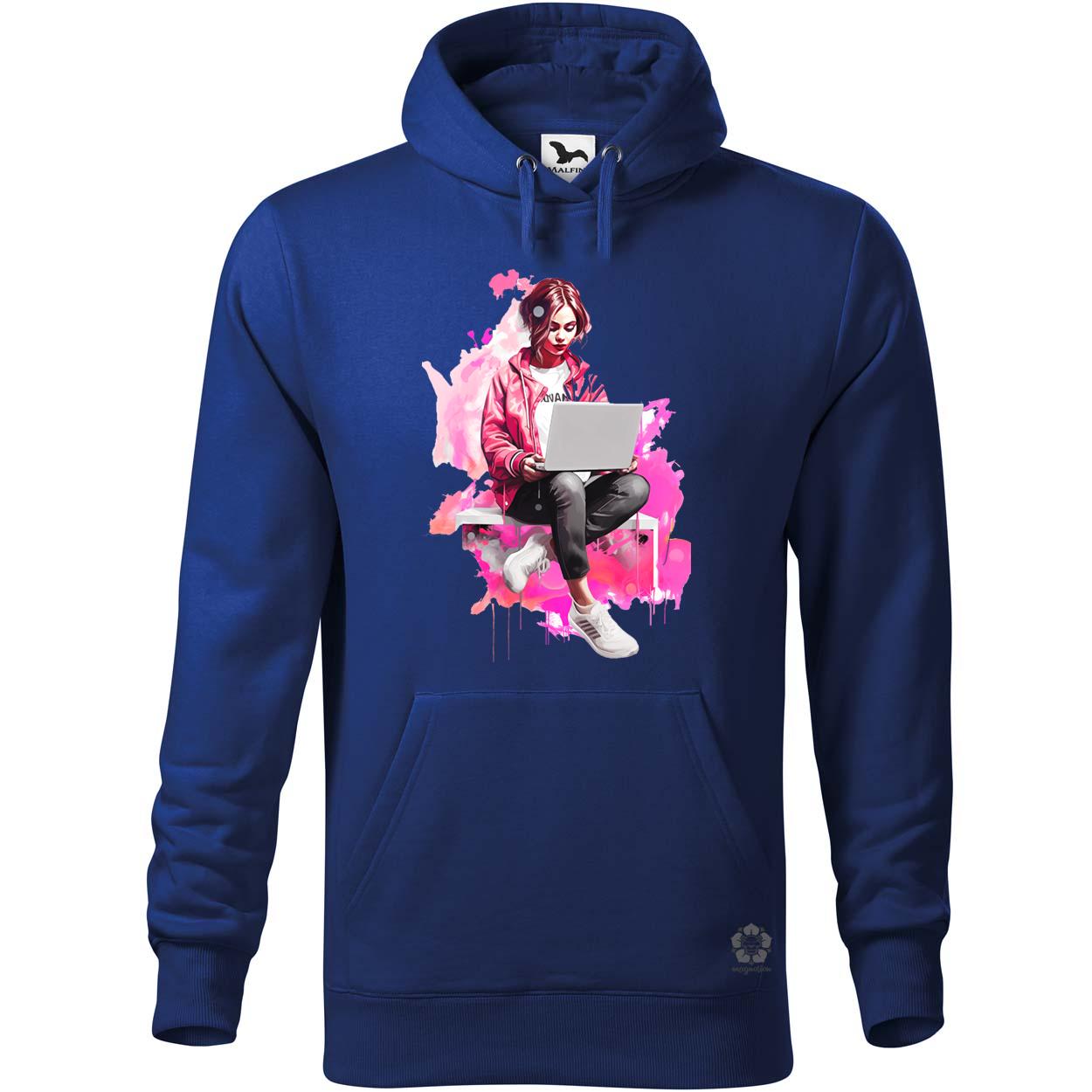 Kocka lány v2 egyedi  pulóver 