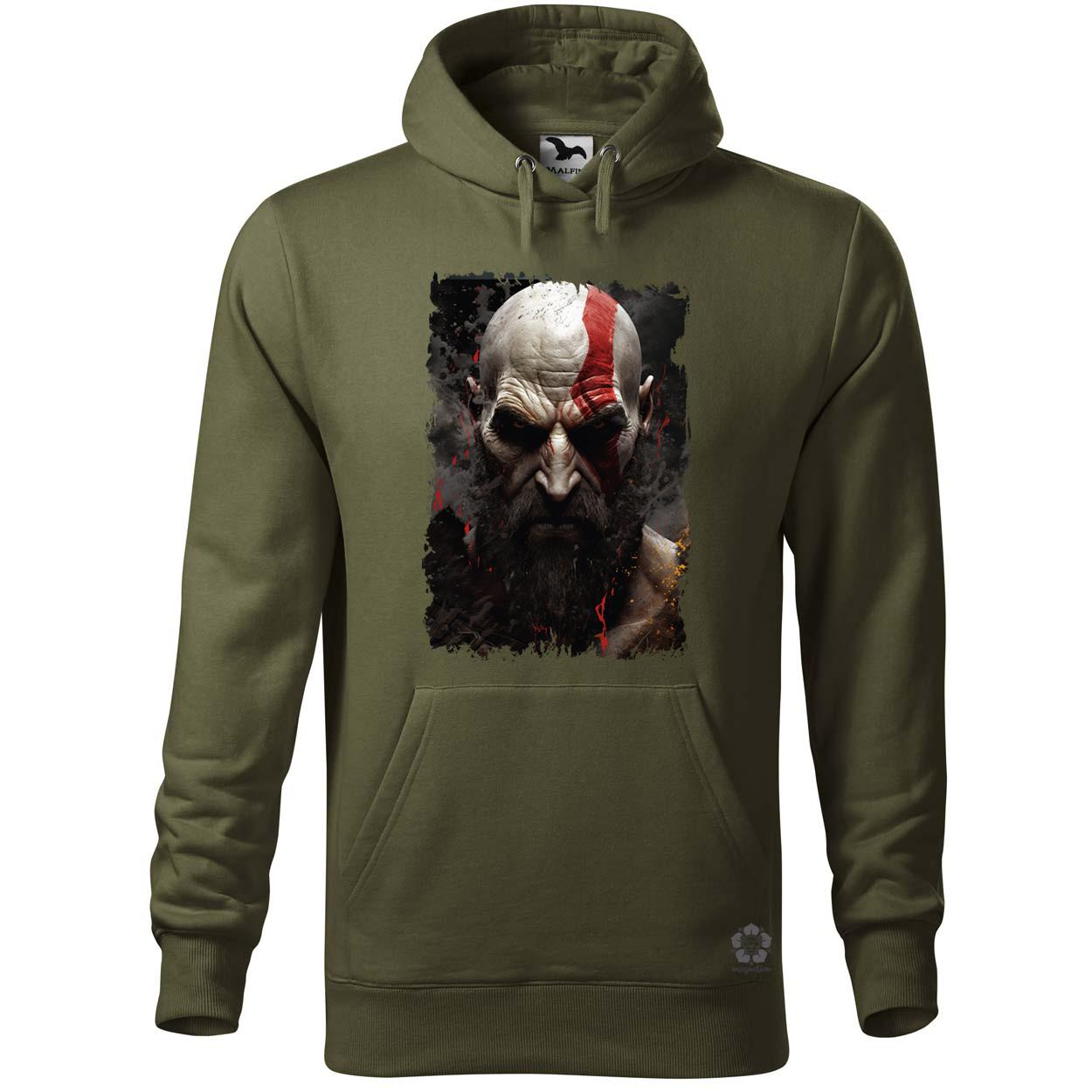 Kratos fanart v12 egyedi  pulóver 