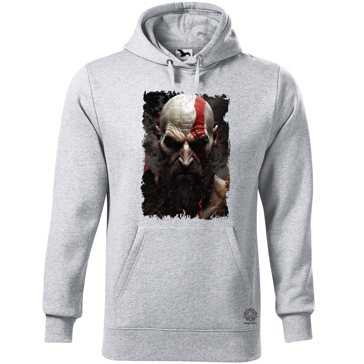 Kratos fanart v12 egyedi  pulóver 