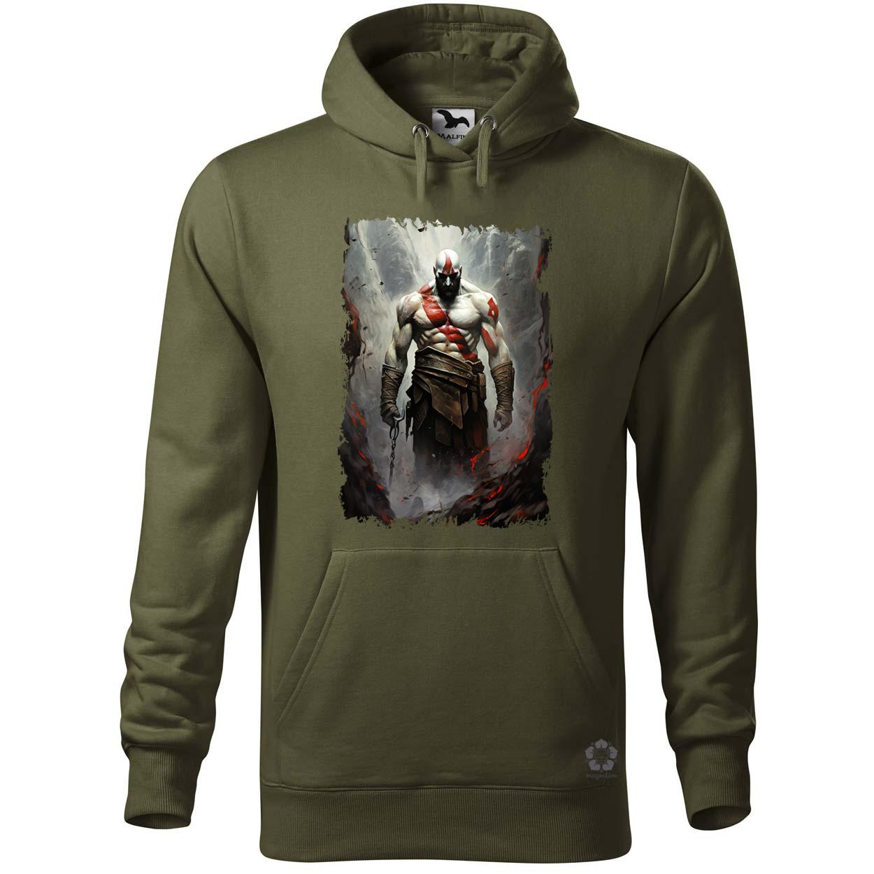 Kratos fanart v2 egyedi  pulóver 