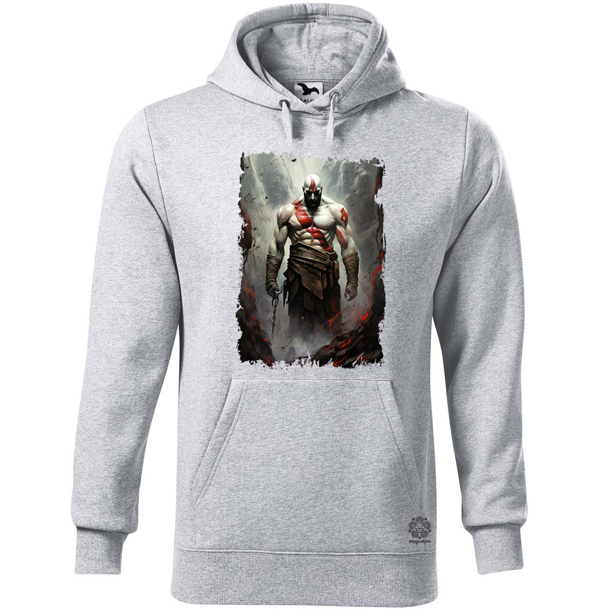 Kratos fanart v2 egyedi  pulóver 