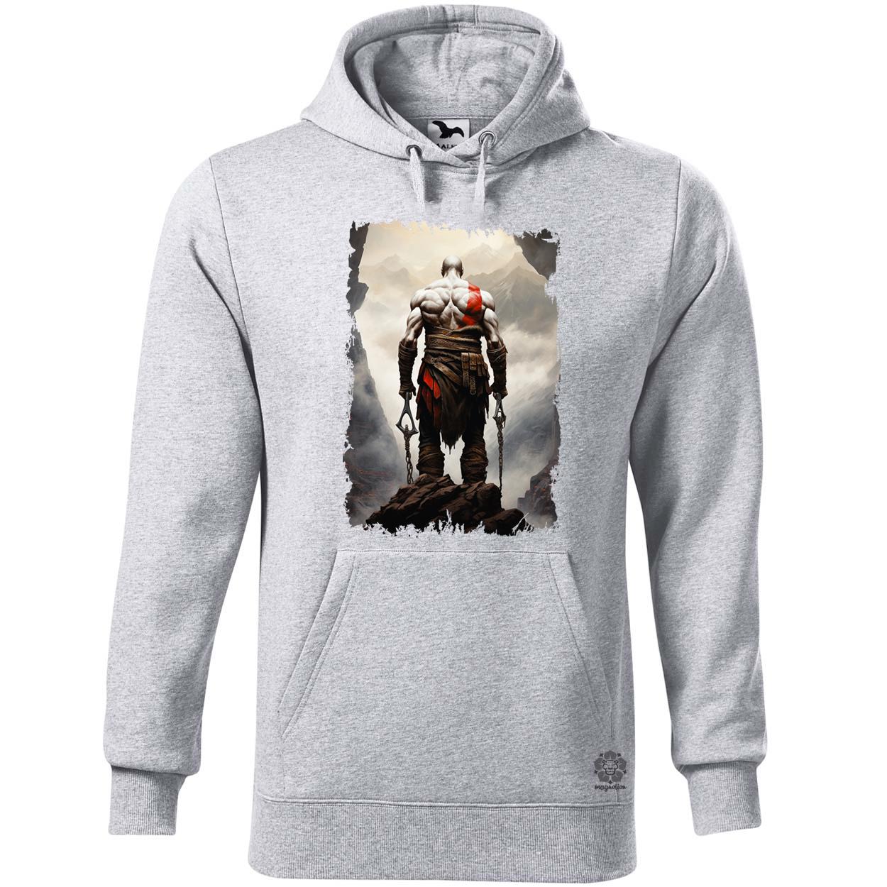 Kratos fanart v5 egyedi  pulóver 