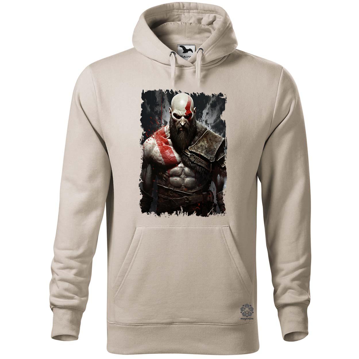 Kratos fanart v8 egyedi  pulóver 