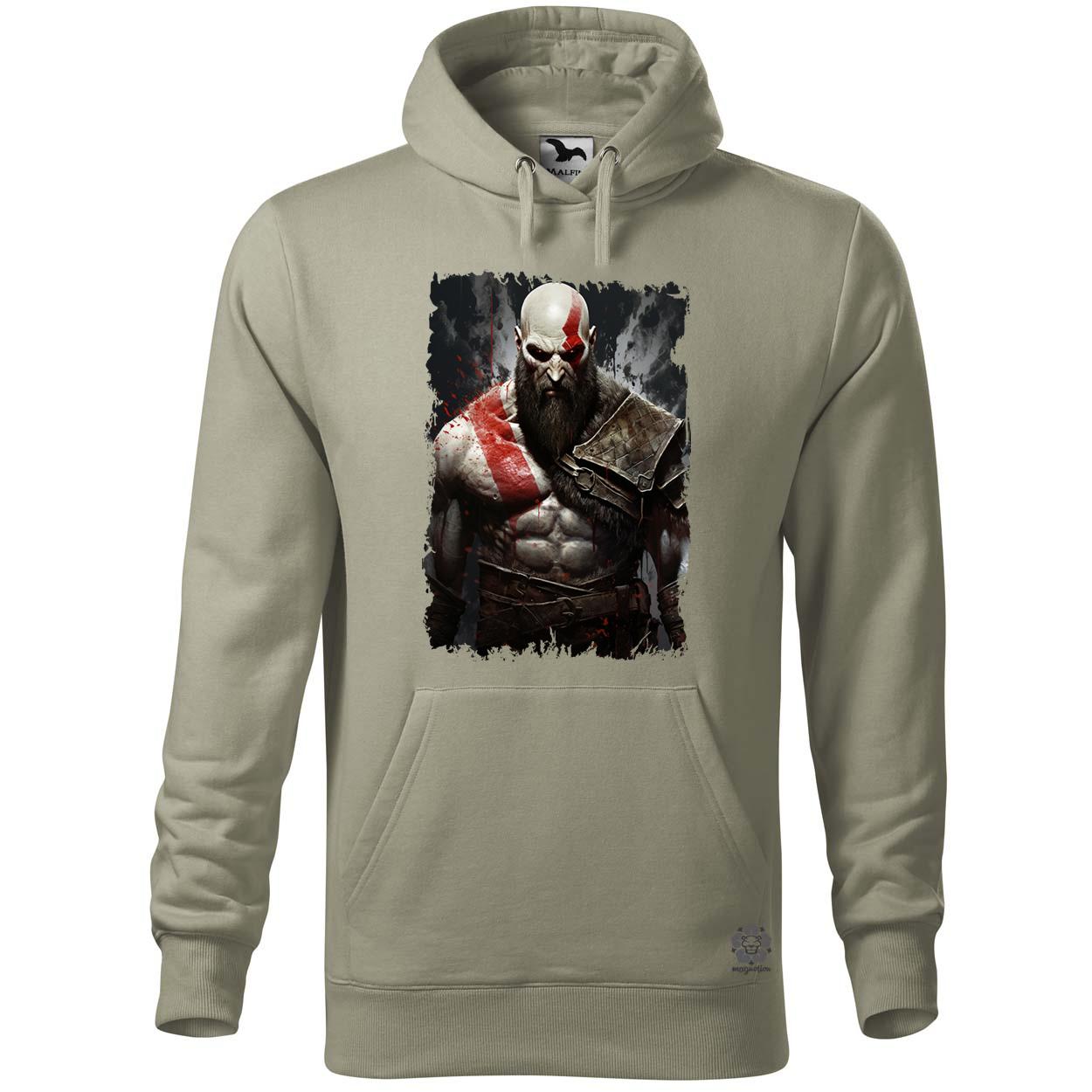 Kratos fanart v8 egyedi  pulóver 