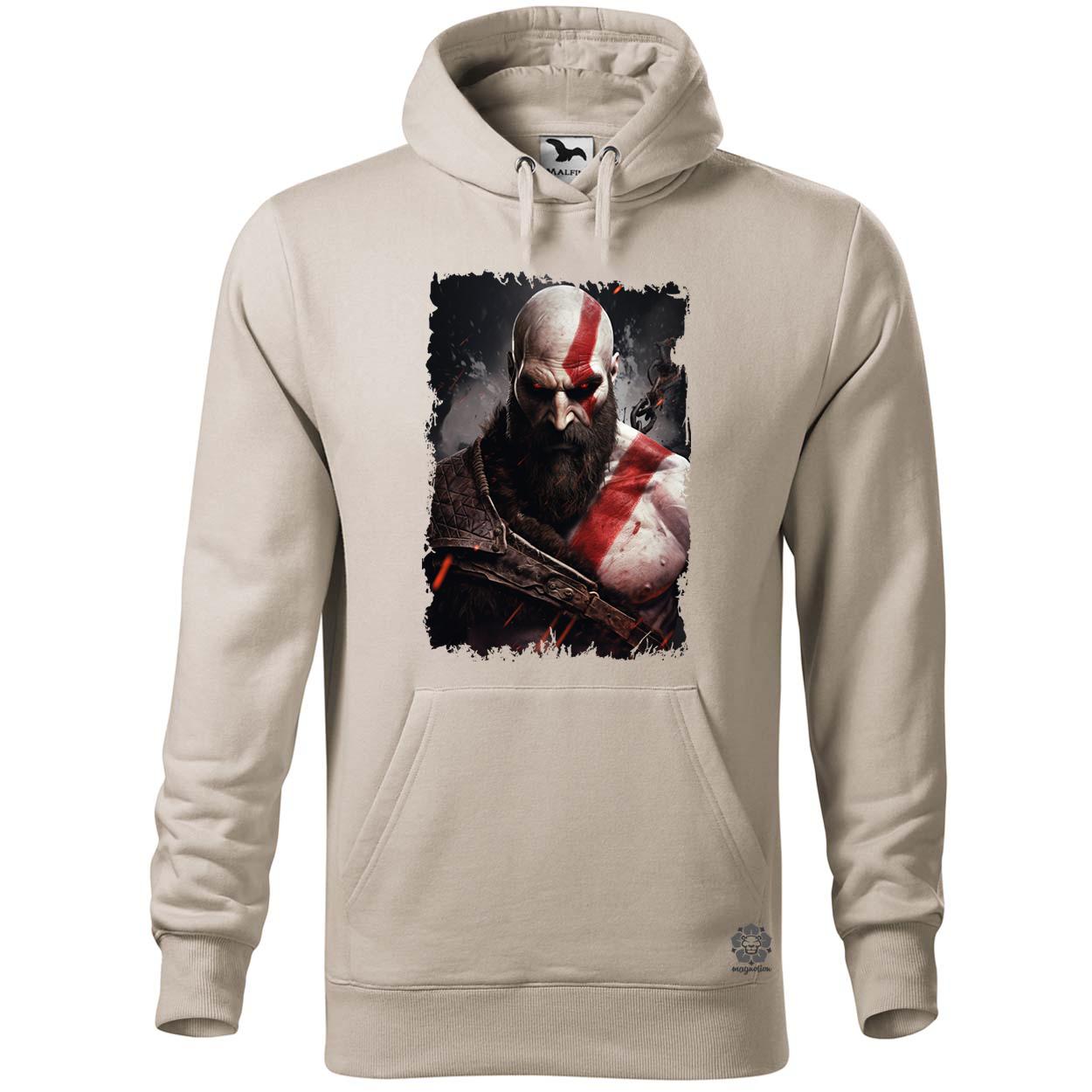 Kratos fanart v9 egyedi  pulóver 