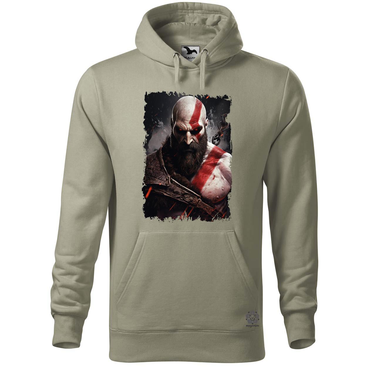 Kratos fanart v9 egyedi  pulóver 