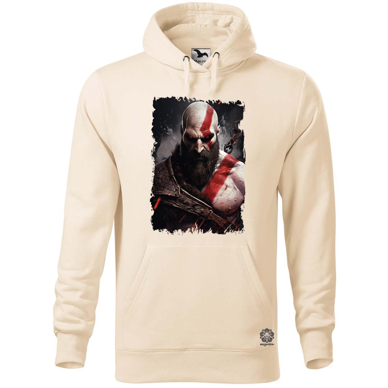 Kratos fanart v9 egyedi  pulóver 