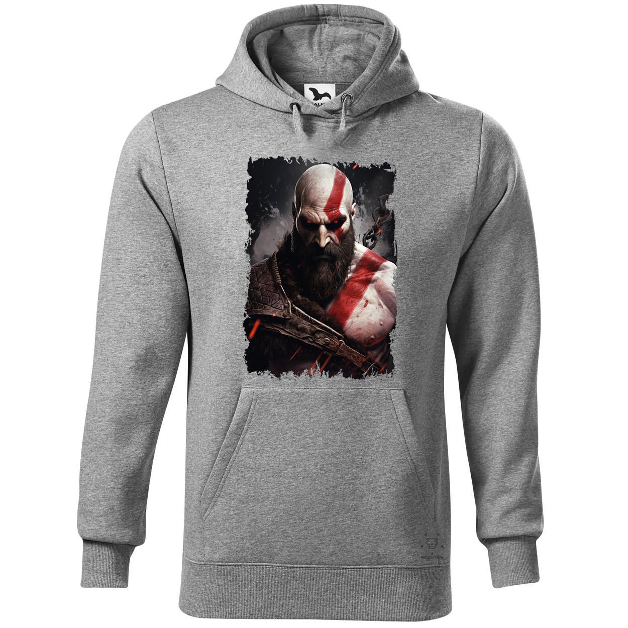 Kratos fanart v9 egyedi  pulóver 