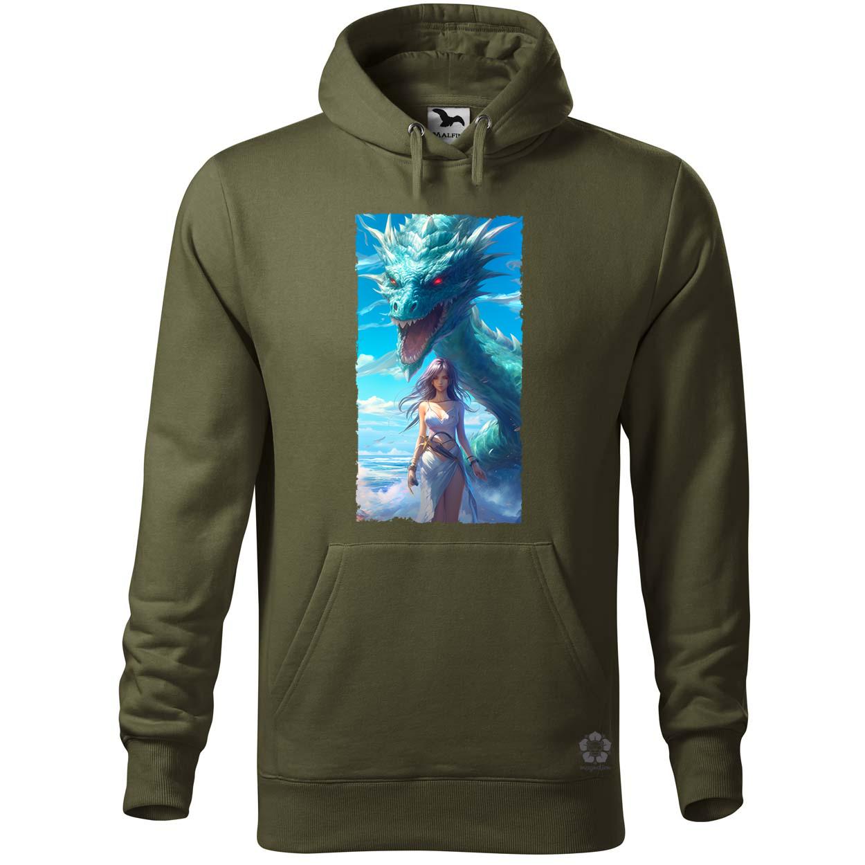 Lány és Sárkány v2 egyedi  pulóver 