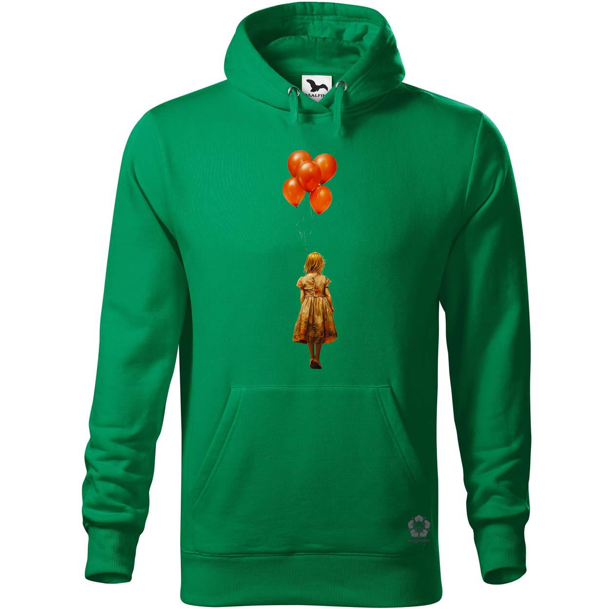 Lány lufikkal v1 egyedi  pulóver 