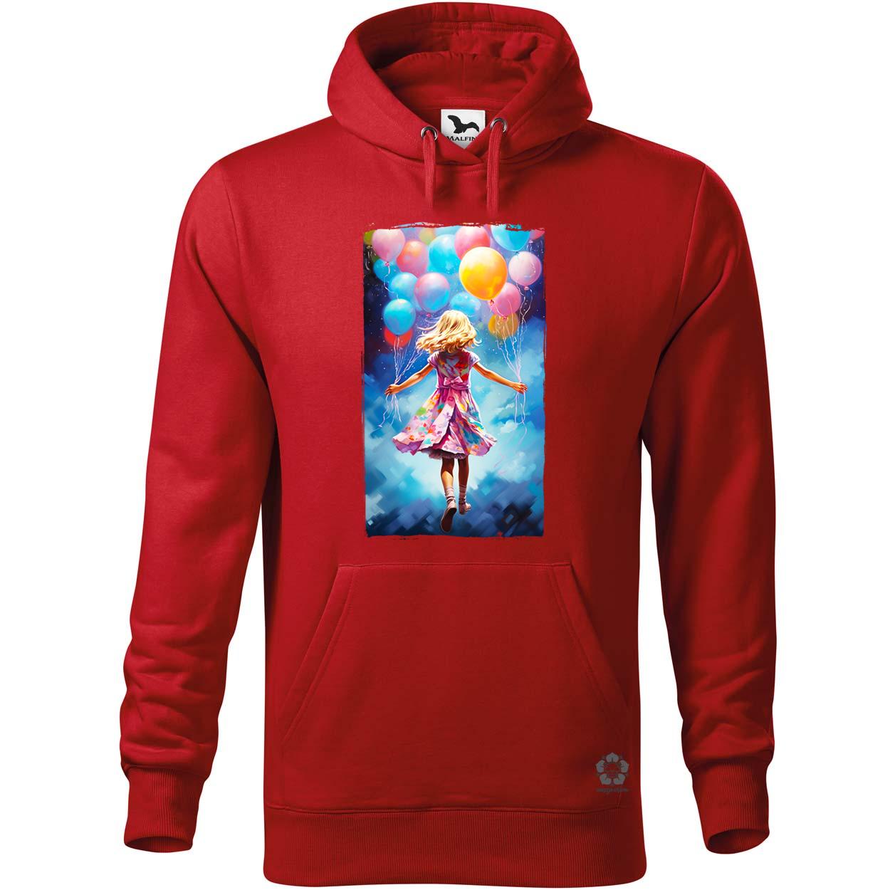 Lány lufikkal v2 egyedi  pulóver 