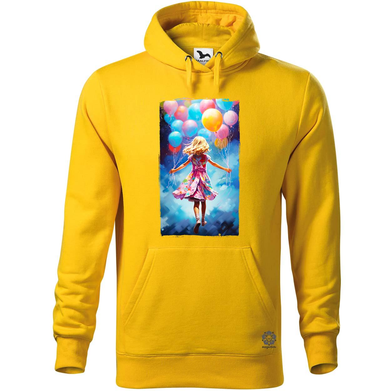 Lány lufikkal v2 egyedi  pulóver 