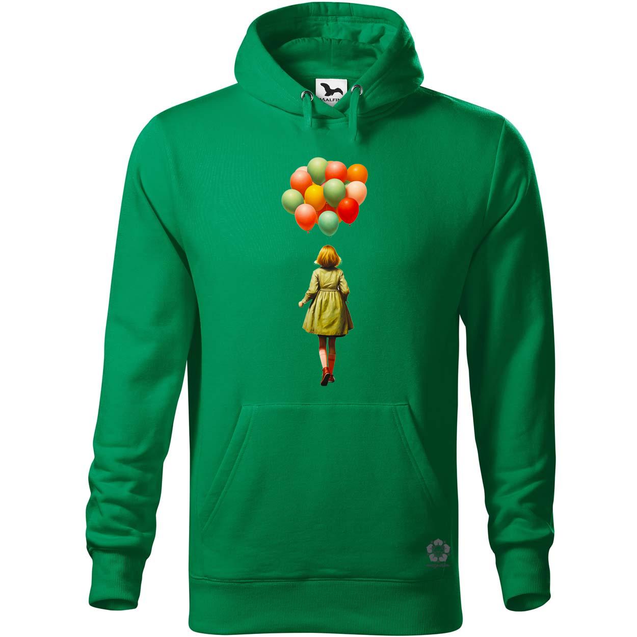 Lány lufikkal v3 egyedi  pulóver 
