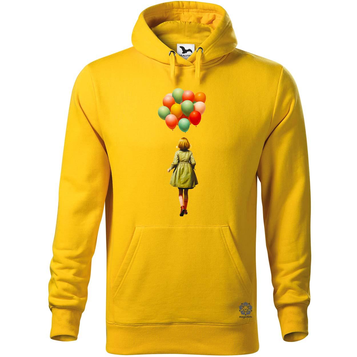 Lány lufikkal v3 egyedi  pulóver 