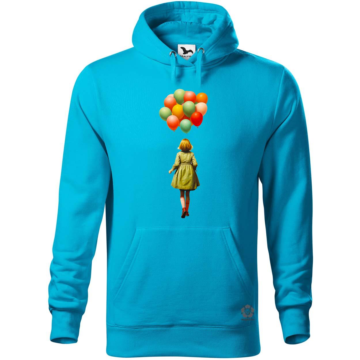 Lány lufikkal v3 egyedi  pulóver 